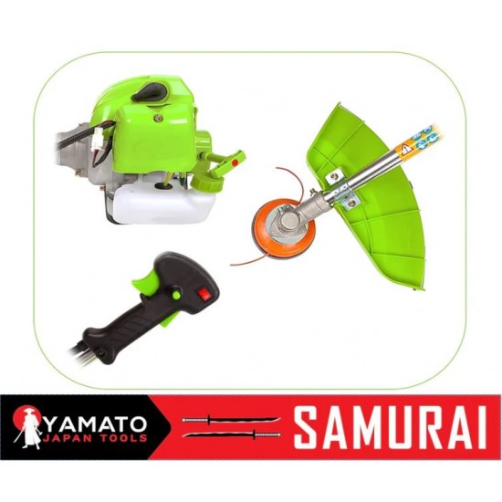 Motocoasa YAMATO SAMURAi 6.57CP, 9000Rpm, 3 x Discuri Vidia si